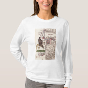 Portrait of Geoffrey Chaucer facsimile from T-Shirt