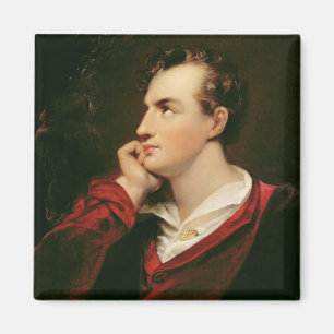 Portrait of George Gordon Byron 6th Baron Magnet