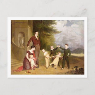 Portrait of George Granville Leveson-Gower and his Postcard