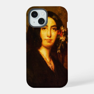 Portrait of George Sand by Auguste Charpentier iPhone 15 Case