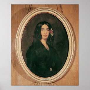 Portrait of George Sand Poster