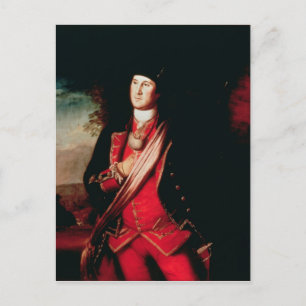 Portrait of George Washington 1772 Postcard
