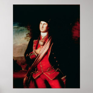 Portrait of George Washington 1772 Poster
