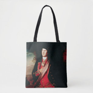 Portrait of George Washington 1772 Tote Bag