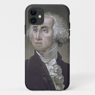 Portrait of George Washington, from 'Le Costume An iPhone 11 Case