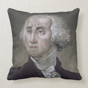 Portrait of George Washington, from 'Le Costume An Cushion