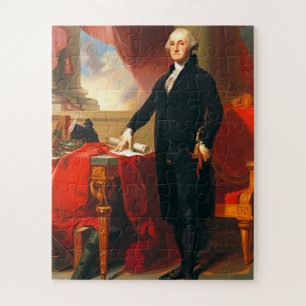 Portrait of George Washington, Thomas Sully  Jigsaw Puzzle