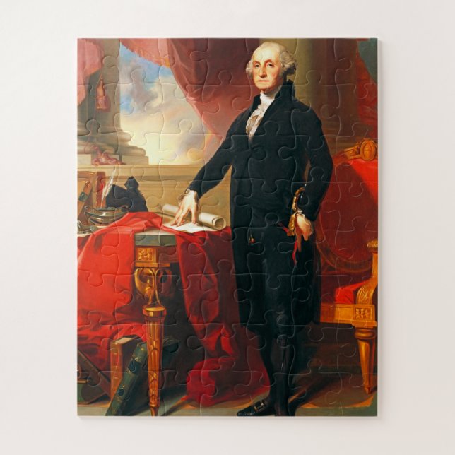 Portrait of George Washington, Thomas Sully  Jigsaw Puzzle (Vertical)