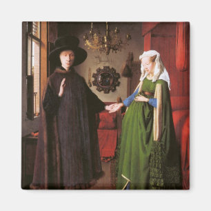 Portrait of Giovanni Arnolfini and his Wife Magnet