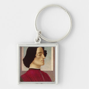 Portrait of Giuliano de' Medici c.1480 Key Ring