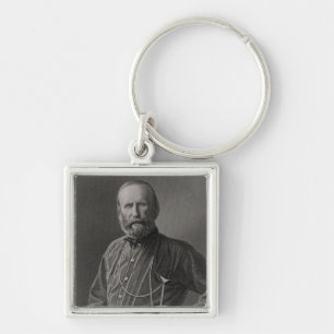Portrait of Giuseppe Garibaldi Key Ring