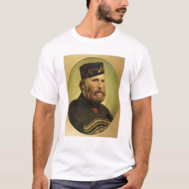 Portrait of Giuseppe Garibaldi T-Shirt (Front)