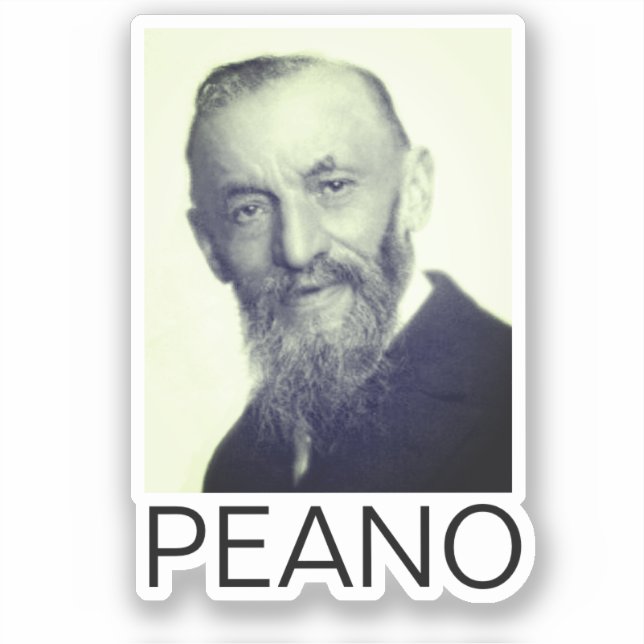 Portrait of Giuseppe Peano (Front)