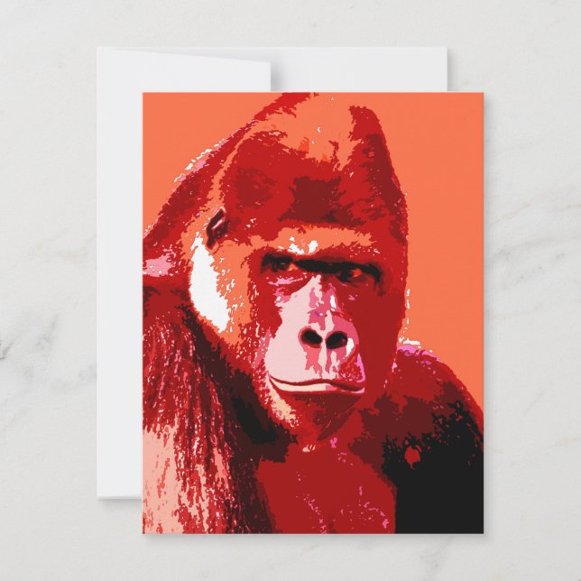 Portrait of Gorilla Announcements (Front)