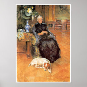 Portrait of Gothilda Furstenberg Poster