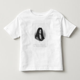 Portrait of Gottfried Wilhelm Baron de Leibniz Toddler T-Shirt