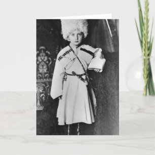 Portrait of Grand Duke Nicholas Mikhailovich Card