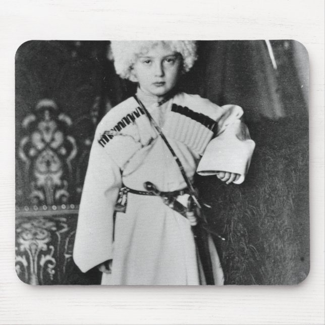 Portrait of Grand Duke Nicholas Mikhailovich Mouse Pad (Front)