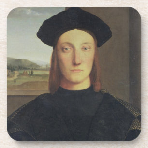 Portrait of Guidobaldo da Montefeltro, Duke of Urb Coaster