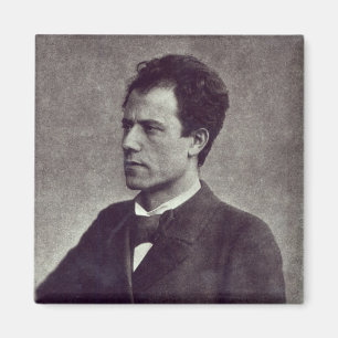 Portrait of Gustav Mahler, 1897 Magnet