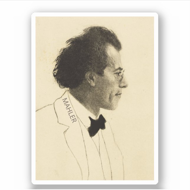 Portrait of Gustav Mahler (1902) (Front)