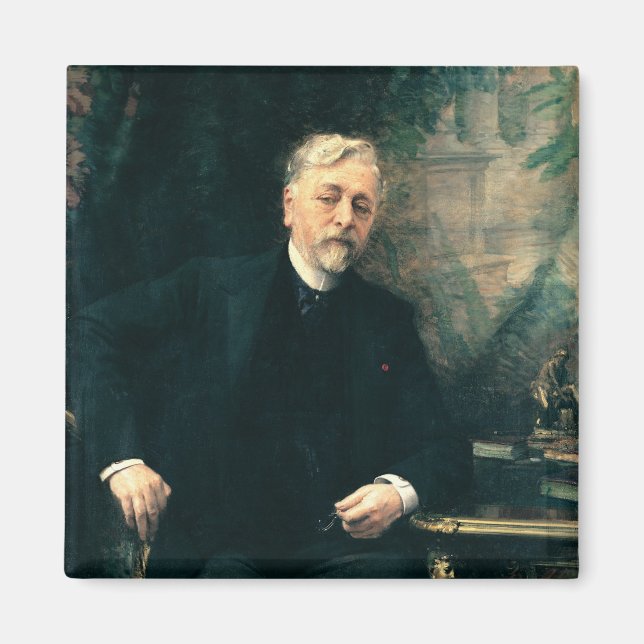 Portrait of Gustave Eiffel  1905 Magnet (Front)