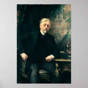 Portrait of Gustave Eiffel 1905 Poster