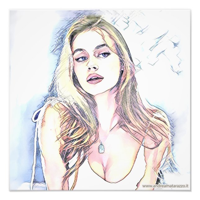 Portrait of Hailey   Photo Print (Front)