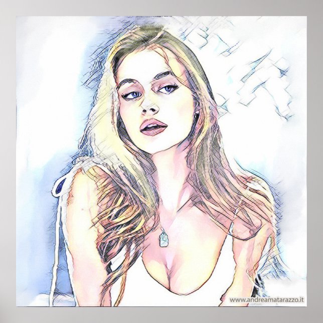 Portrait of Hailey  Poster (Front)