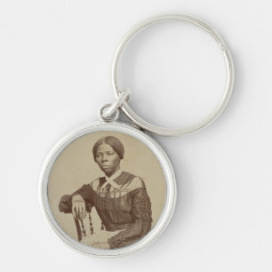 Portrait of Harriet Tubman   1868-69 Key Ring