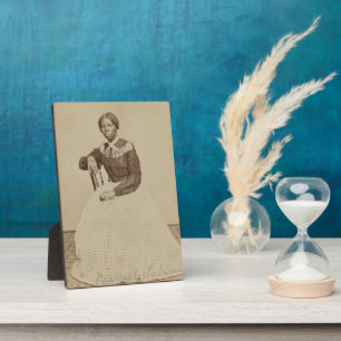 Portrait of Harriet Tubman 1868-69 Plaque