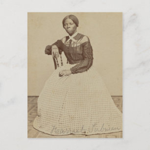Portrait of Harriet Tubman   1868-69 Postcard