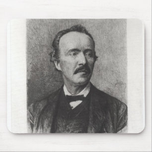 Portrait of Heinrich Schliemann Mouse Pad