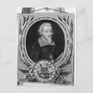 Portrait of Heinrich Schutz Postcard