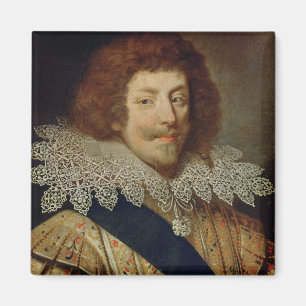 Portrait of Henri Duke of Montmorency Magnet