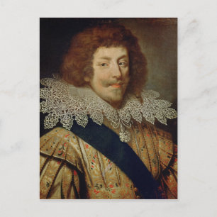 Portrait of Henri  Duke of Montmorency Postcard