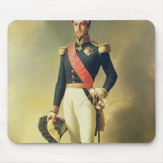 Portrait of Henri-Eugene-Philippe-Louis Mouse Pad (Front)