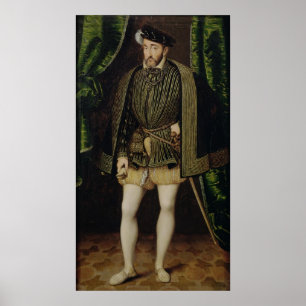 Portrait of Henri II Poster