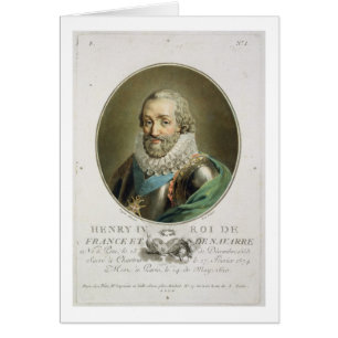 Portrait of Henri IV, King of France and Navarre (