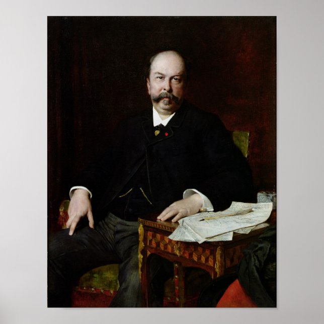 Portrait of Henri Meilhac Poster (Front)