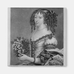 Portrait of Henrietta Anne, Duchess of Orleans Magnet