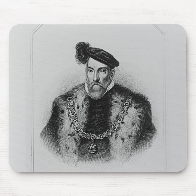 Portrait of Henry Fitzalan, 12th Earl of Mouse Pad (Front)