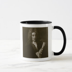 Portrait of Henry Purcell (1659-95) engraved by Ge Mug