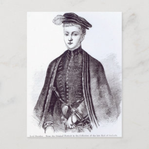 Portrait of Henry Stewart, Lord Darnley Postcard