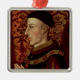 Portrait of Henry V Metal Ornament