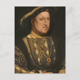 Portrait of Henry VIII c.1536 Postcard