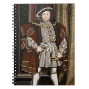 Portrait of Henry VIII (Hans Holbein the Younger) Notebook