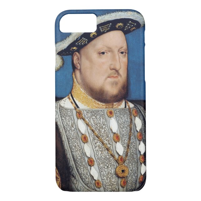 Portrait of Henry VIII of England, Holbein Case-Mate iPhone Case (Back)