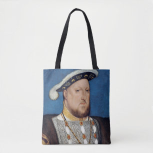 Portrait of Henry VIII of England, Holbein Tote Ba Bag
