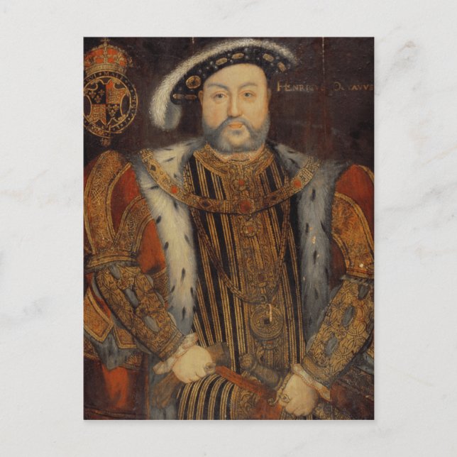 Portrait of Henry VIII Postcard (Front)